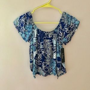 Crop top from Lulu’s. Beautiful, multicolored.